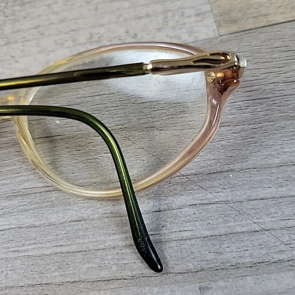 Vintage Luxottica Eyeglasses LU4283‎ L944 Frames Only 52-16 135 Oval Full Rim